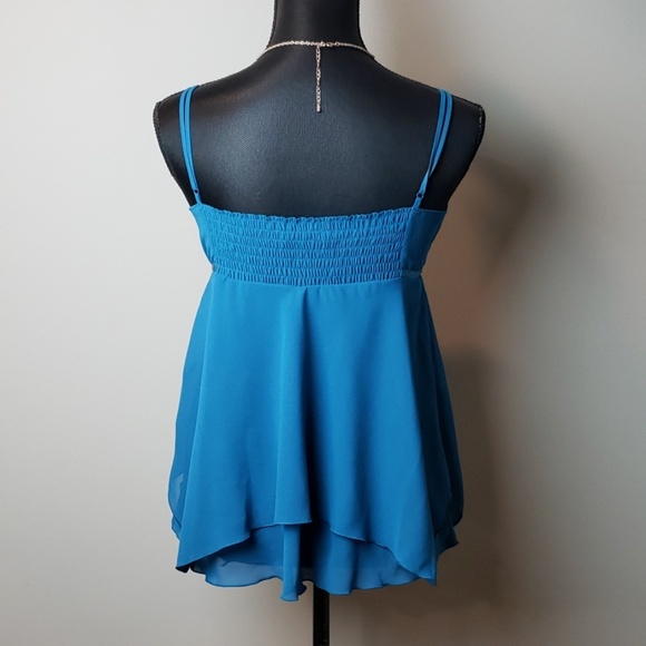 COPY - H&M Womens Spaghetti Strap Flowy Blouse - Picture 2 of 3